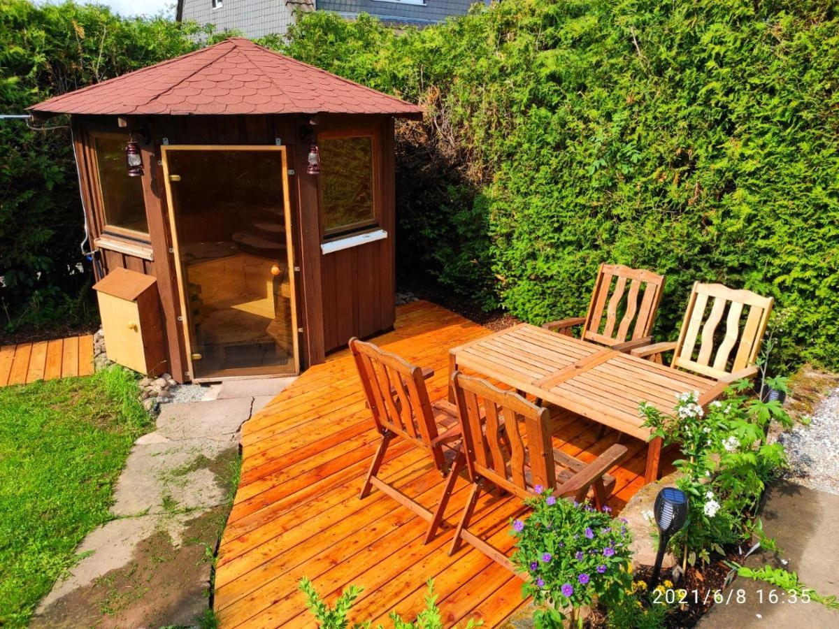 Ferienhaus Marre - Mit Grill, Feuerstelle Und Gartensauna Waldbrunn  Экстерьер фото